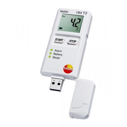 Testo 184 T2 záznamník teploty pro sledování přepravy léčiv, potravin a elektroniky